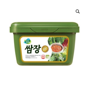 Паста соевая Сямджянг смешанная перцовая зеленая 500г Sing Song Корея