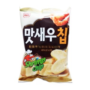 Чипсы со вкусом креветки 56г COSMOS Корея 4-022