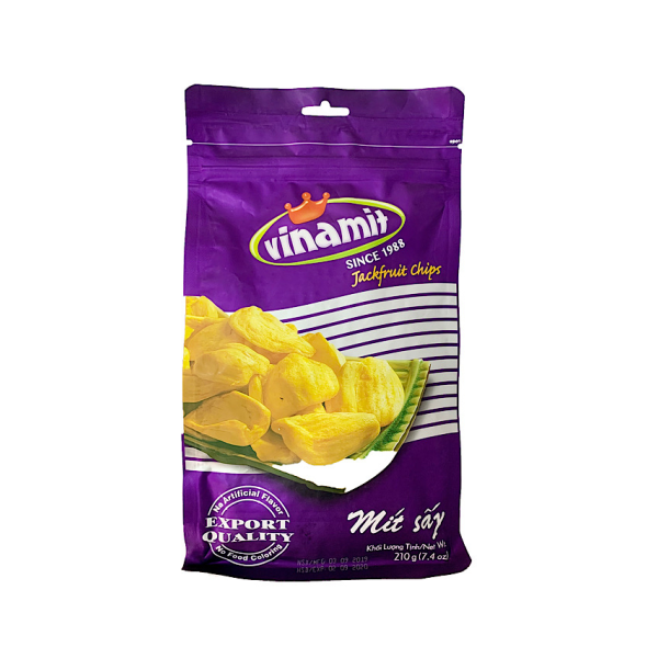Джекфрут чипсы фруктовые 250г Vinamit Вьетнам