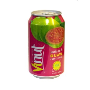 Безалкогольный напиток с добавлением сока  гуавы 330мл VINUT  Вьетнам
