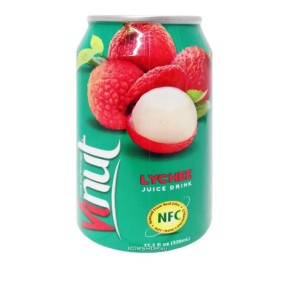Напиток с добавлением сока тропических фруктов «Личи»  330мл VINUT  Вьетнам