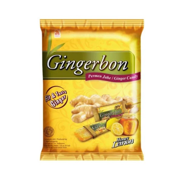 Имбирные конфеты «Gingerbon»  125г с медом и лимоном Индонезия